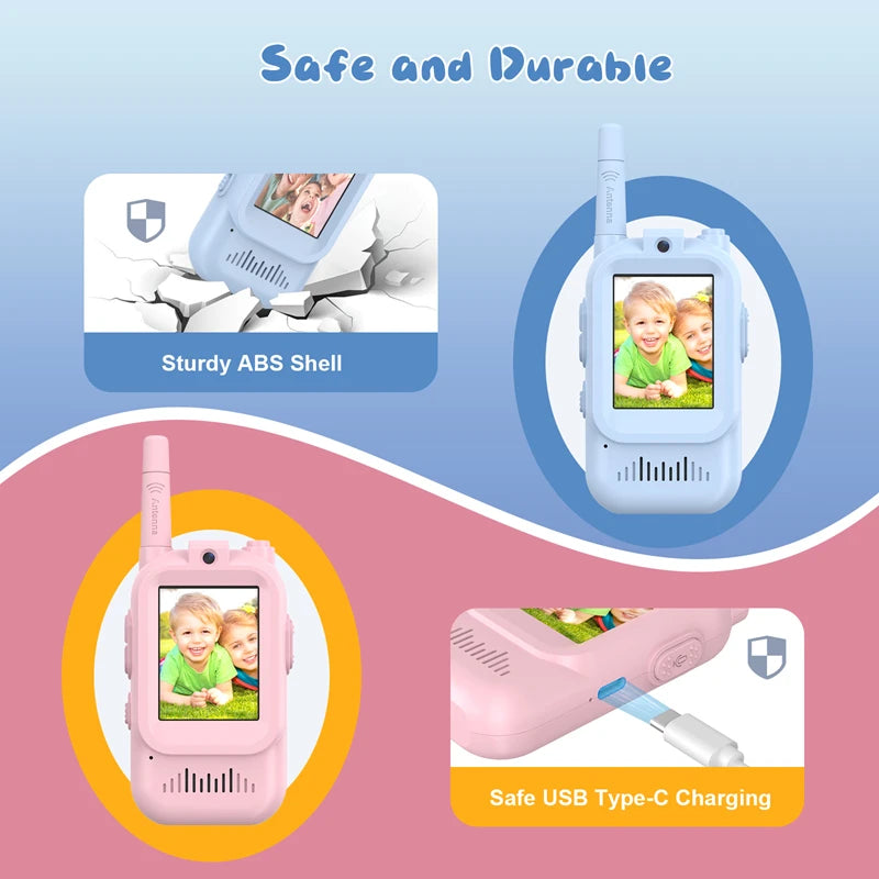 ChatCam™ – Video Walkie Talkie Adventure for Kids 🎥📡