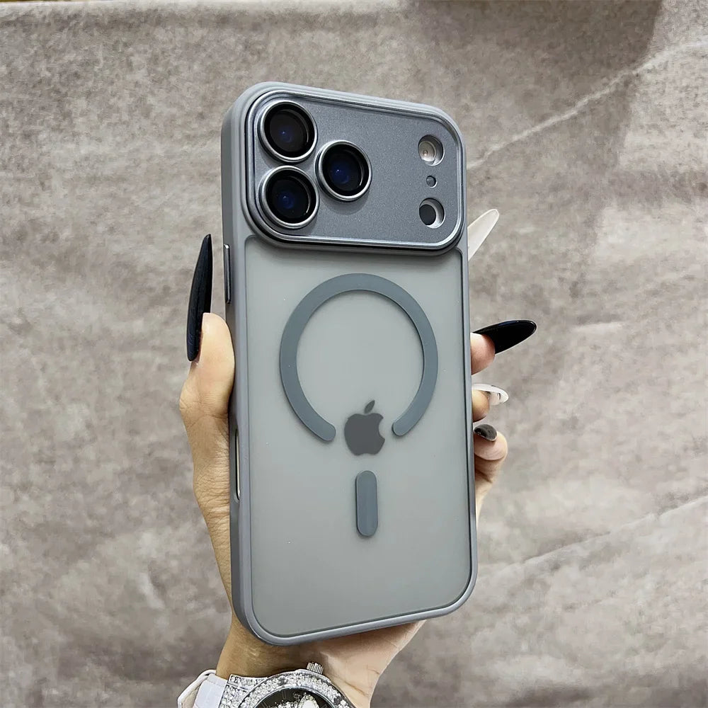 Matte Magnetic Magsafe Case for iPhone 17–11 – Wireless & Sleek