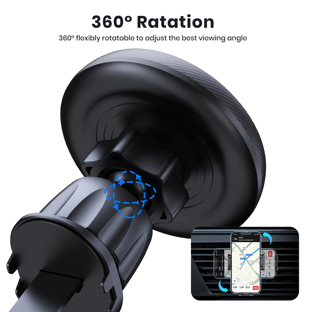 TOPK for Magsafe Car Phone Holder Powerful Magnetism