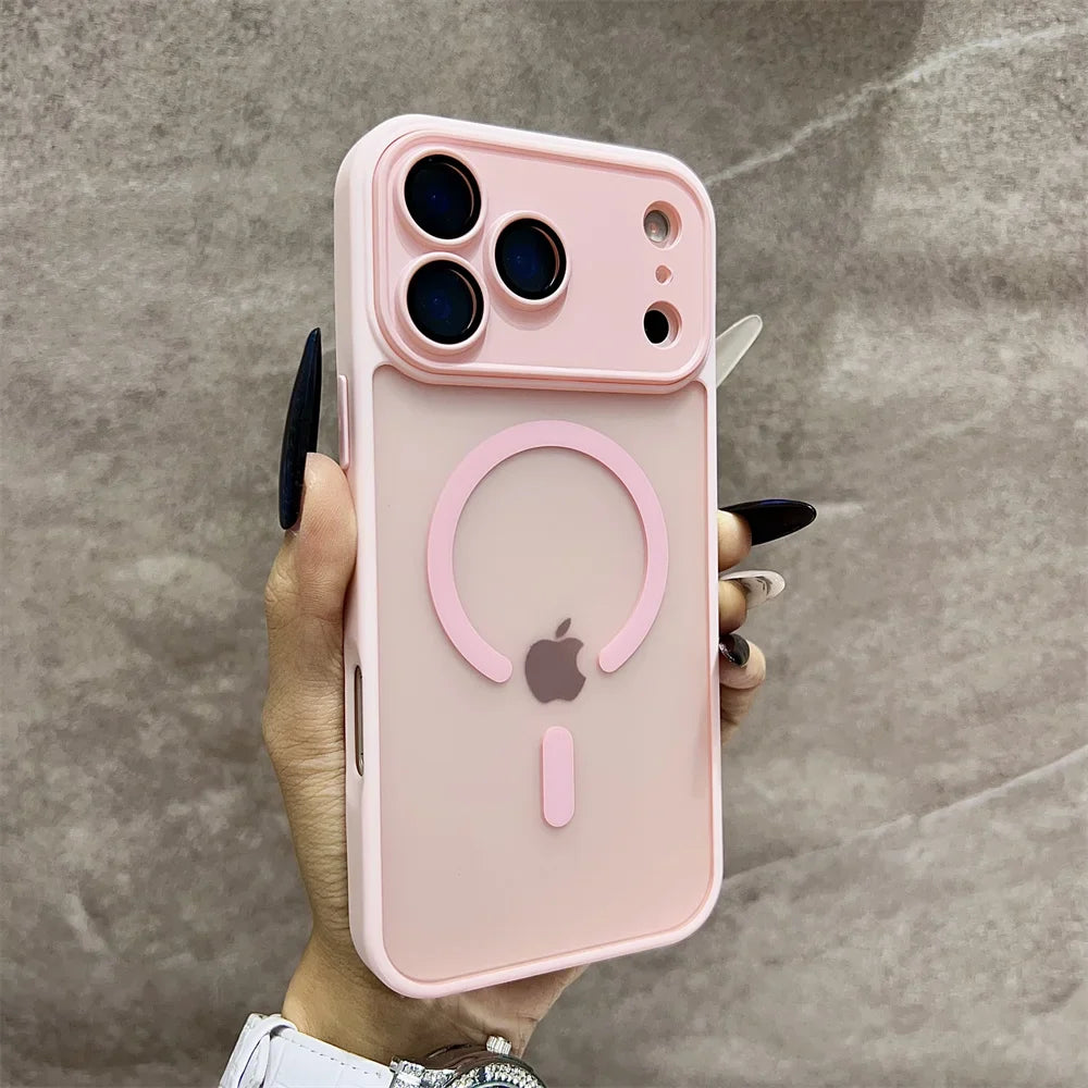 Matte Magnetic Magsafe Case for iPhone 17–11 – Wireless & Sleek