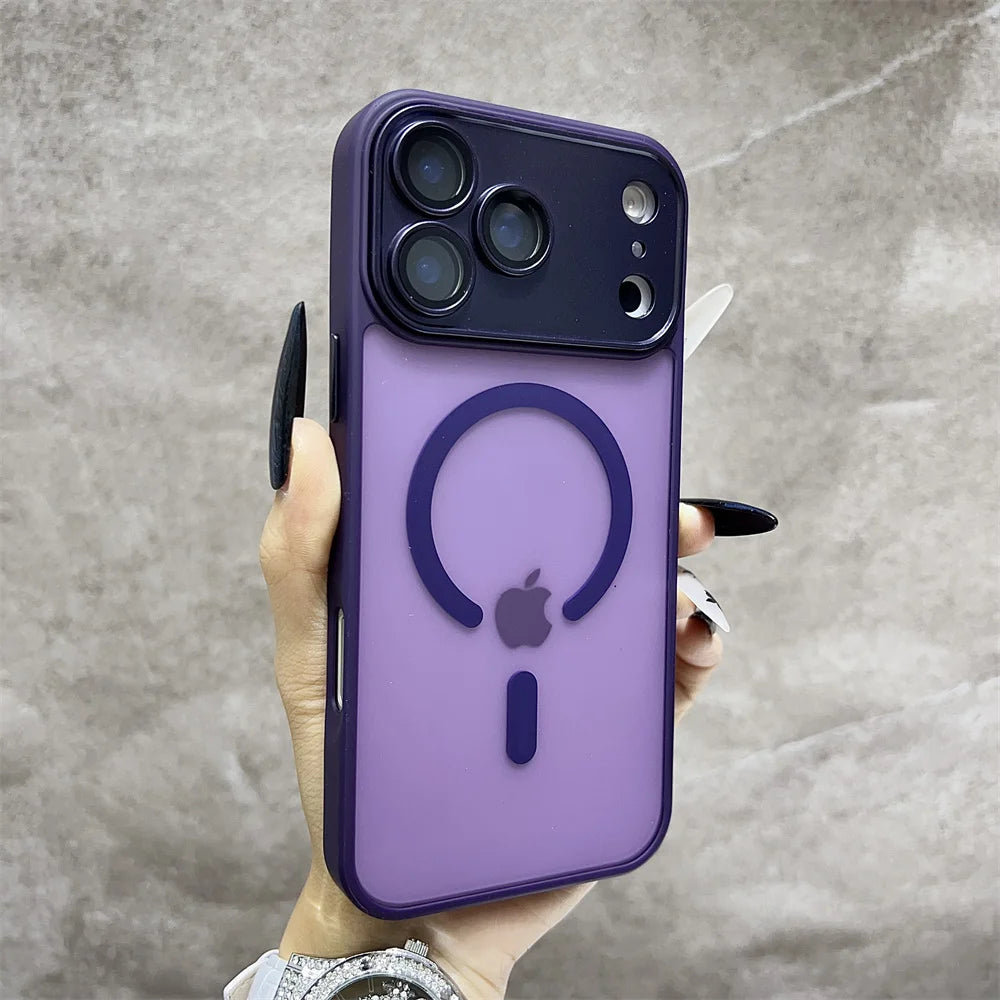 Matte Magnetic Magsafe Case for iPhone 17–11 – Wireless & Sleek