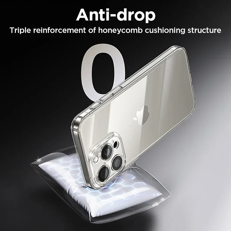Joyroom Clear Case for iPhone 17 Pro Max – Anti-Yellow, Shockproof