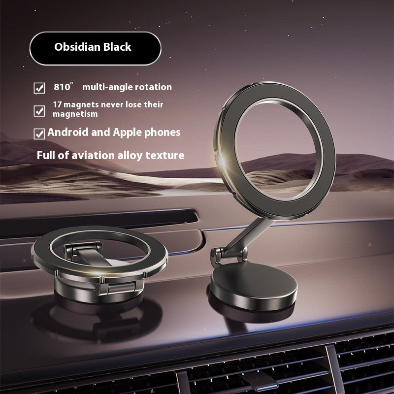 Magnetic Car Phone Holder – 360° Rotatable Strong Grip