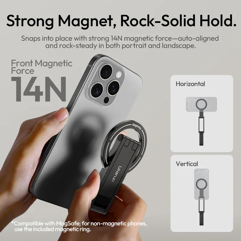 Ulanzi Magnetic Phone Tripod – Strong Grip & Stable Shots