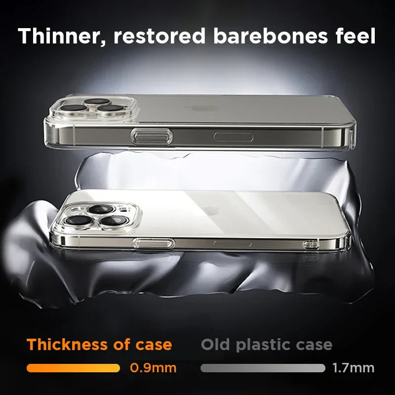 Joyroom Clear Case for iPhone 17 Pro Max – Anti-Yellow, Shockproof