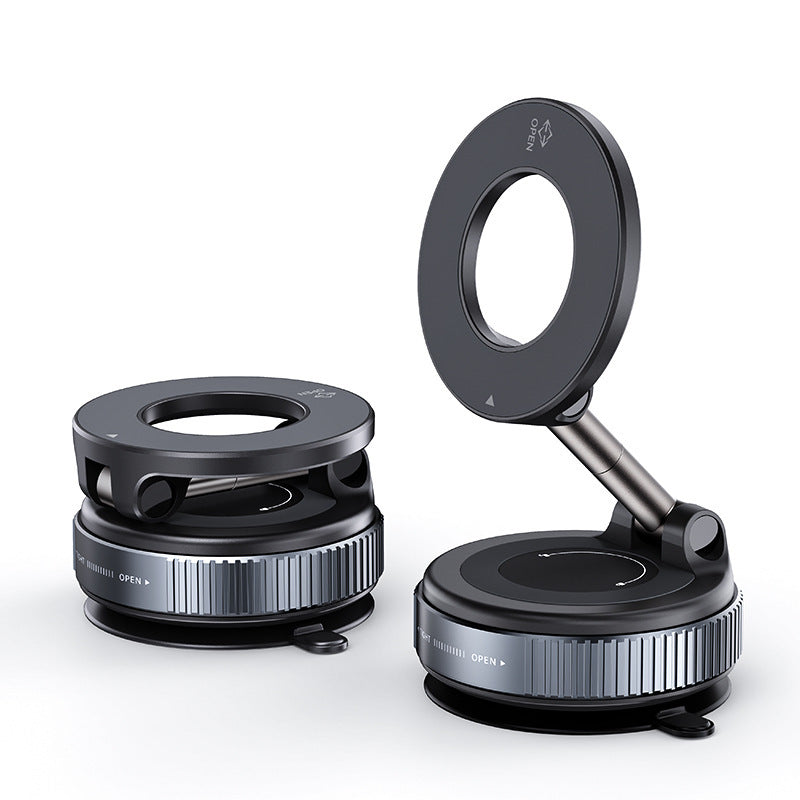 Magnetic Car Phone Holder – 360° Rotatable Strong Grip